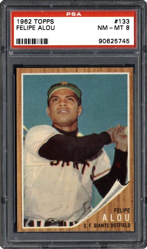 Auction Prices Realized Baseball Cards 1962 Topps Felipe Alou