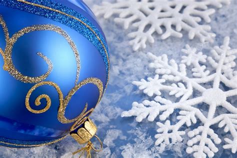 Blue Christmas ornaments - Christmas Photo (22228708) - Fanpop