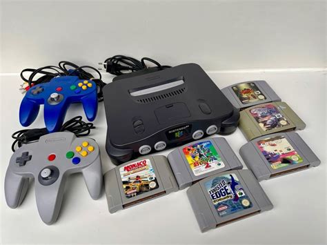 Nintendo - N64 Game console - with 6 games. - Catawiki