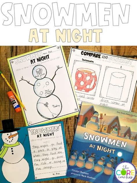 Snowmen at Night Interactive Read-Aloud in 2020 | Snowmen at night ...