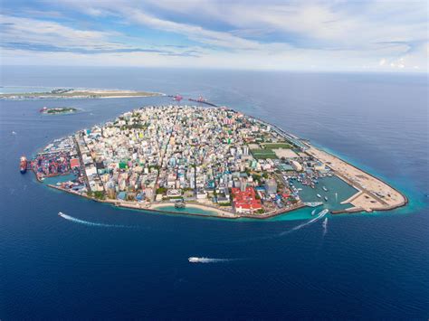 Aerial view of Male City in the Maldives 1520978 Stock Photo at Vecteezy