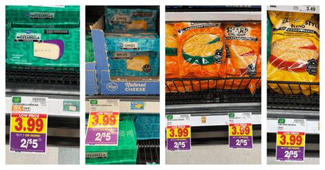 Kroger brand Cheese (BIG Blocks and Shreds) is ONLY $2.50 each ...