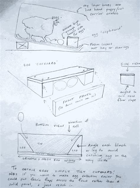 Roll away nesting box plans - looks easy! | Chicken nesting boxes, Chicken coop, Chicken coop ...