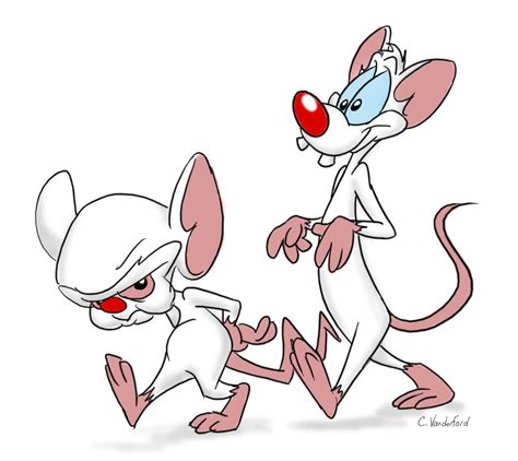 Pinky and the Brain by CalamityKangaroo on DeviantArt