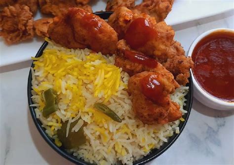 KFC Style Rice Bowl Recipe by Naheed Alam - Cookpad