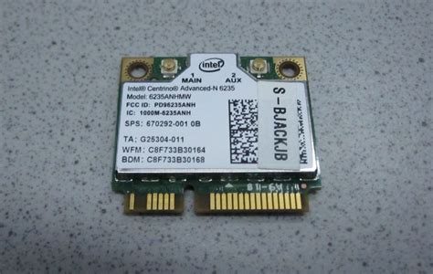 Intel Centrino Advanced-N 6235 Dual Band