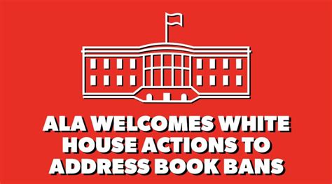 White House Announces Actions to Address Book Bans - I Love Libraries