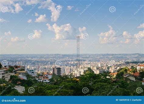 Belo Horizonte view stock photo. Image of building, country - 16693910