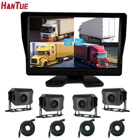 Bus 10.1 Truck Monitoring System with 4 Channel HD 720p Ahd IP69 4 ...