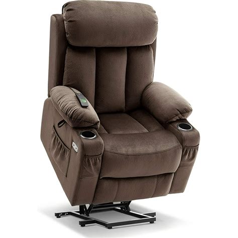 Mcombo Large Electric Power Lift Recliner Chair with Extended Footrest ...