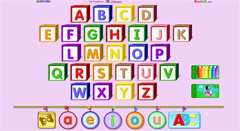 Starfall.com Alphabet Screen Shot | davissc5 | Flickr