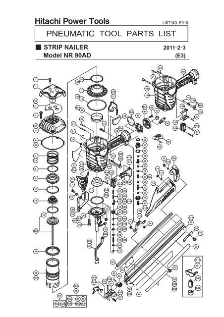 Hitachi Power Tools Parts List | Reviewmotors.co