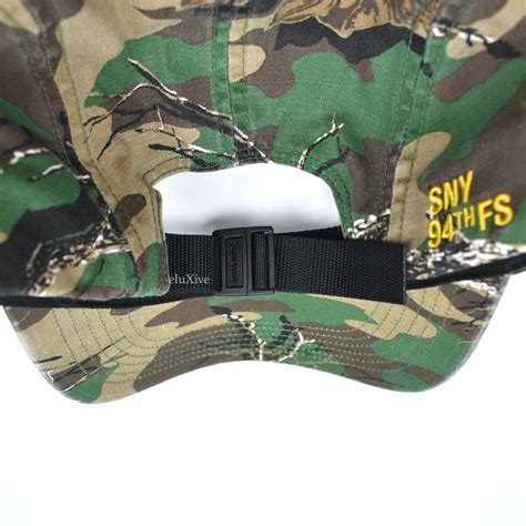 Supreme - Camo Military Box Logo Hat – eluXive