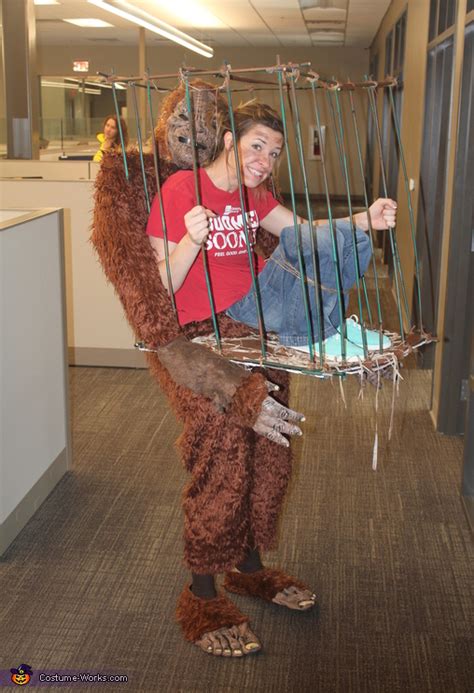 Messing with Sasquatch Illusion Halloween Costume | Coolest DIY Costumes