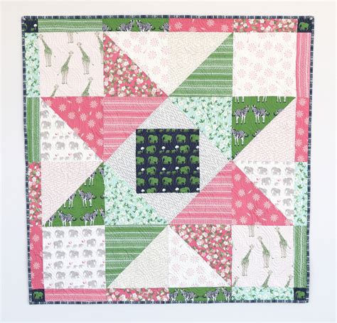 Patchwork Star Baby Quilt Tutorial by Diary of a Quilter - The Polka ...