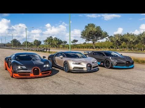 Bugatti Veyron SS Meets the Chiron and Divo in Forza Horizon 5, Does It ...