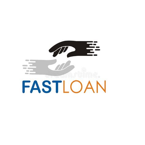 Fast loan logo design stock illustration. Illustration of background ...