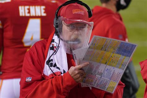 Andy Reid face shield: Chiefs coach has de-fogging product to help him ...