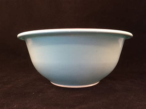 Pyrex Light Blue Clear Bottom Bowl 322 1 Liter | Etsy