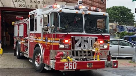 🌟 BRAND NEW 🌟 FDNY Engine 260 Responding 2nd Due “RIDE THE LIGHTING” - YouTube