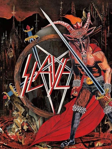 Pin by Guillermo on SLAYER | Slayer band, Black metal art, Heavy metal ...