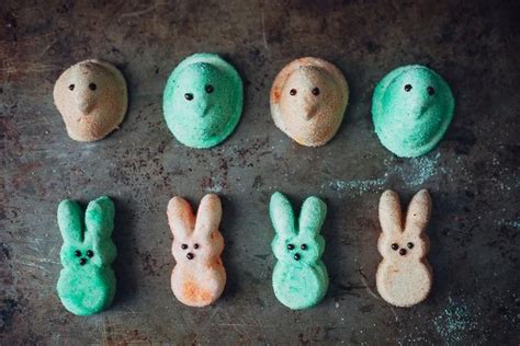 Marshmallow Peeps Recipe on Food52 | Recipe | Homemade marshmallows, Marshmallow peeps, Peeps ...