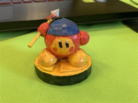 I 3D printed Bandana Waddle Dee as a Smash amiibo : r/Kirby