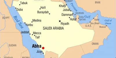 Abha Saudi Arabia map - Abha KSA map (Western Asia - Asia)