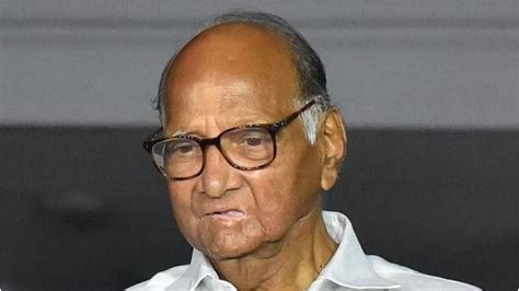 Sharad Pawar Announces Decision to Step Down as NCP President: 'One Has to Stop Somewhere' - News18