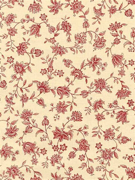 Floral Toile Wallpaper - Traditional Design Pattern