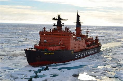 Russia launches new icebreaker as it seeks to dominate Arctic ...