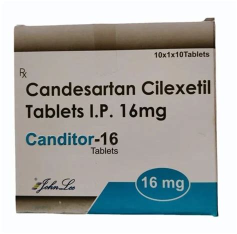 16mg Canditor Candesartan Cilexetil Tablets at Rs 1980/box ...