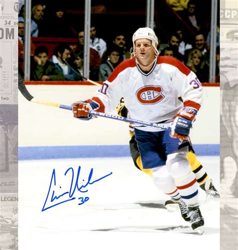 Chris Nilan Montreal Canadiens Autographed 8×10 – jlbsportrarities