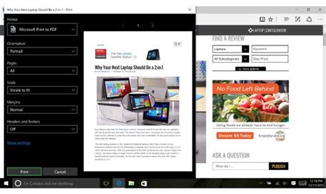 How to Print in Microsoft Edge | Laptop Mag