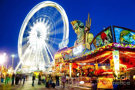 Houston Livestock Show and Rodeo Carnival Photograph by Katya Horner