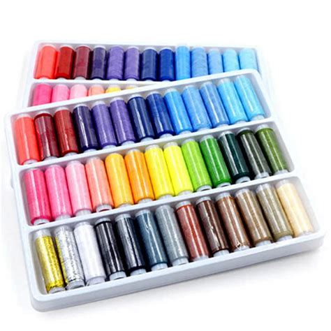 Set of 39 colors 402 Fine Sewing Thread Strong And Durable Sewing Threads for Hand Sewing ...