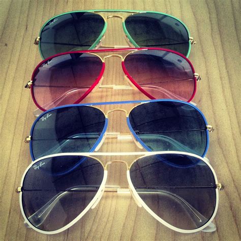 Ray-Ban FULL COLOR Aviators in Style and Ready To Go : The New RB3025JM ...