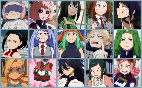 My Hero Academia - Female Characters Quiz - By babymonkee