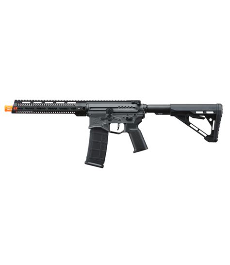 Lancer Tactical Zion Arms R15 Mod 0 Long Rail Airsoft Rifle with Delta Stock (Color: Grey) - US ...