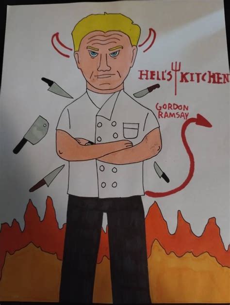 Gordon Ramsay. Hell's Kitchen by twyeargin on DeviantArt