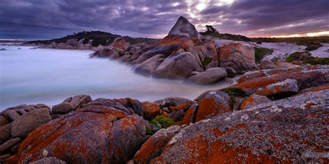 Bay of Fires dusk - Tasmania 360