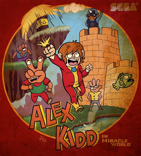 Alex kidd in the miracle world by Jodri - Fanart Central