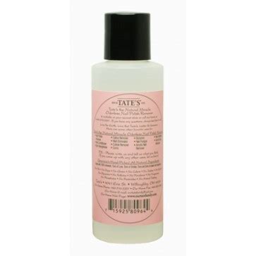 The Natural Miracle Odorless Nail Polish Remover 5 oz by Tate's