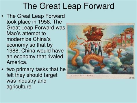 PPT - Mao Zedong Communist China The Great Leap Forward The Cultural ...