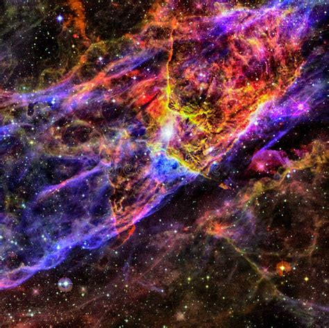 Colorful nebula stock photo. Image of celestial, cosmic - 121887898