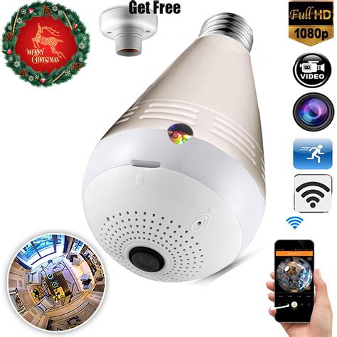 Best 360 fisheye home security light bulb - Your Smart Home