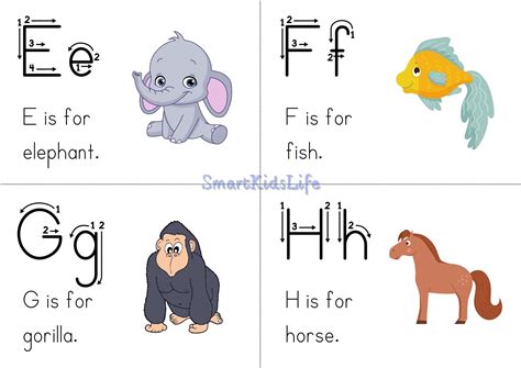 Zoo-phonics Alphabet Chart Flashcards Tracing Preschool Kindergarten ...