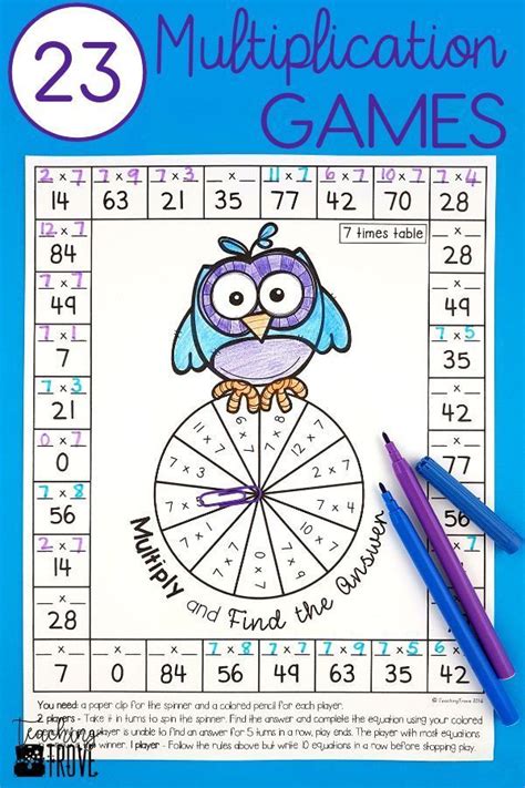 Multiplication Games | Multiplication games, Multiplication, Teaching multiplication