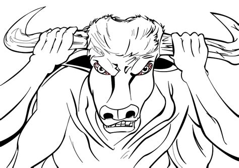 Bull Horns Drawing at GetDrawings | Free download