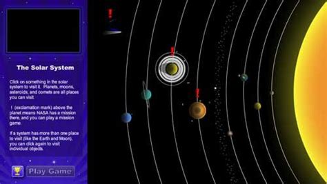 NASA's site for games and info about space and the solar system for kids. Great resource! | Nasa ...